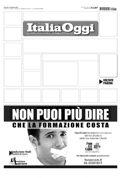 Italia oggi : quotidiano di economia finanza e politica